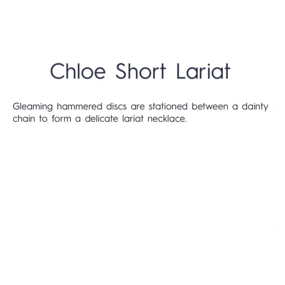 Gorjana Chloe Short Lariat Necklace - Picture 10 of 10